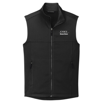 Embroidered Collective Smooth Fleece Vest - CVICU Thumbnail